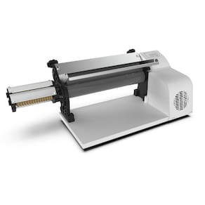Laminador Elétrico Industrial de Massa 37 cm Antiaderente Com Cortador 127VBranco Anodilar
