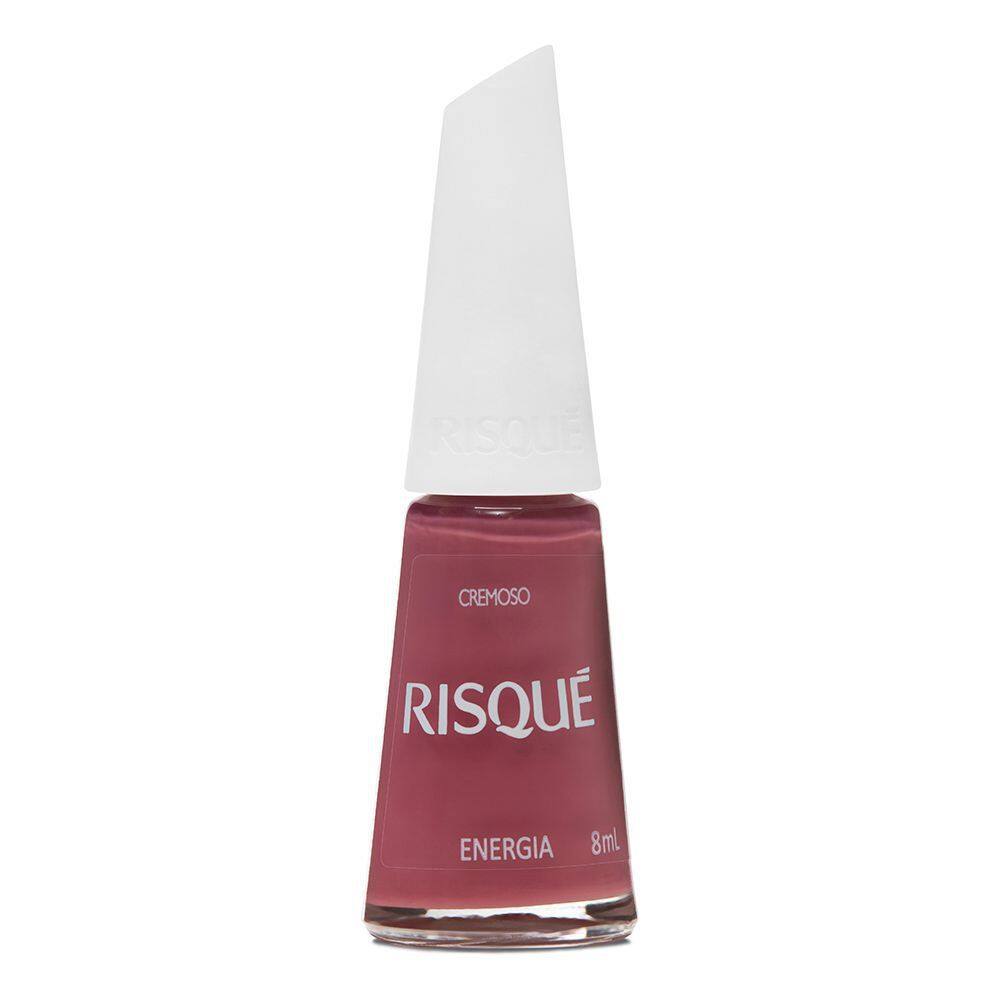 Esmalte Risqué Rosas Cremosos Energia 8ml