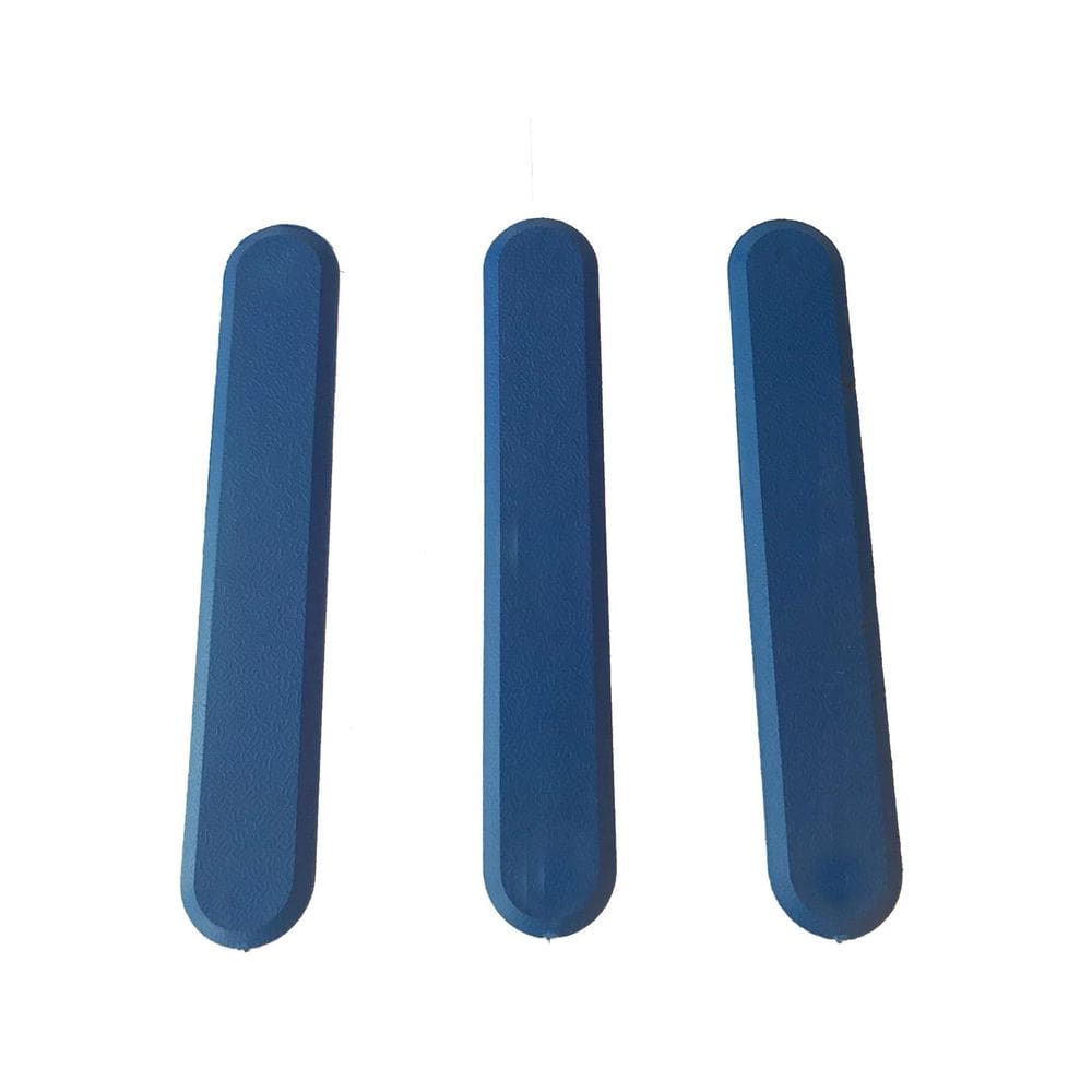 Sinalização Tatil Direcional Azul Com Dupla Face Ml