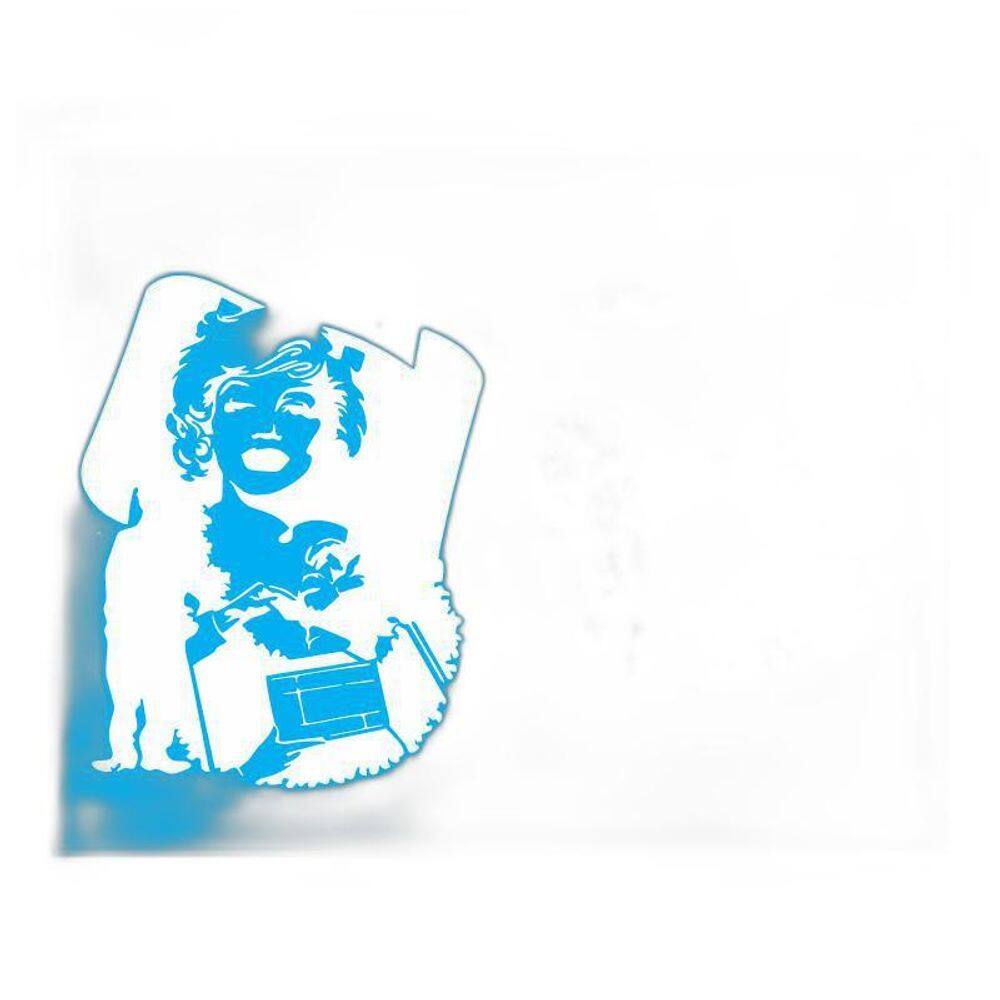 Stencil Tamako Filmes Marilyn - 20X25Cm - Ref 9431