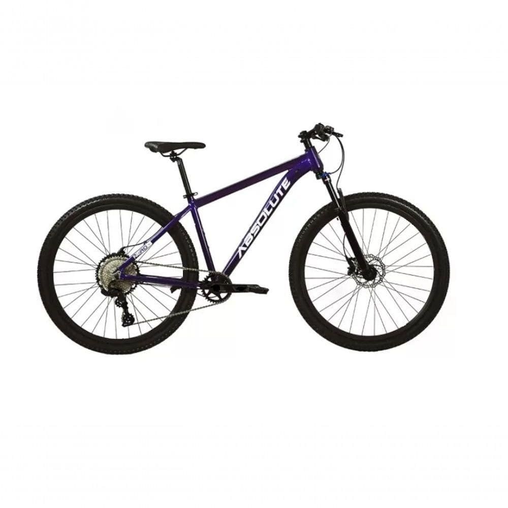 Bicicleta Aro 29 Absolute Nero 5 Aluminio 12v Garfo Com Trava K7 Freios Hidráulicos Kit 1x12 - Roxo Tam.17