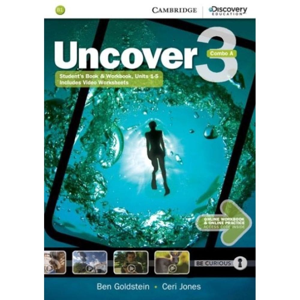 Uncover 3A - Student`s Book With Online Workbook And Online Practice