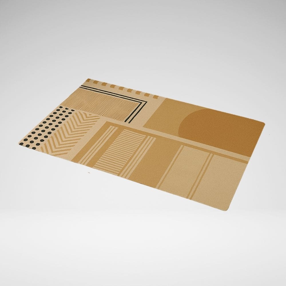 Tapete Capacho Decorativo Para Porta Cozinha 65x45 Têxtil
