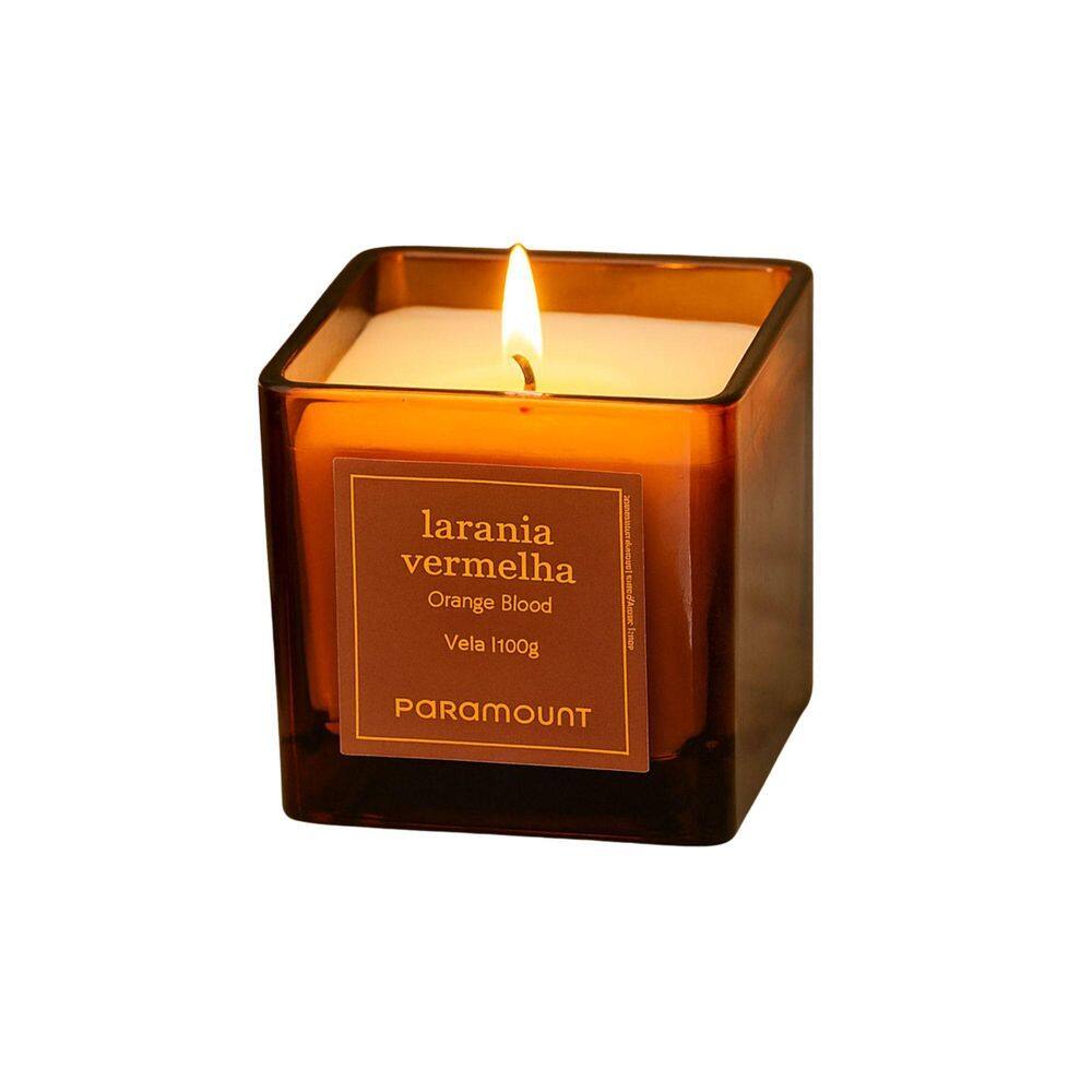 Vela Aromática Laranja Vermelha 100G Paramount