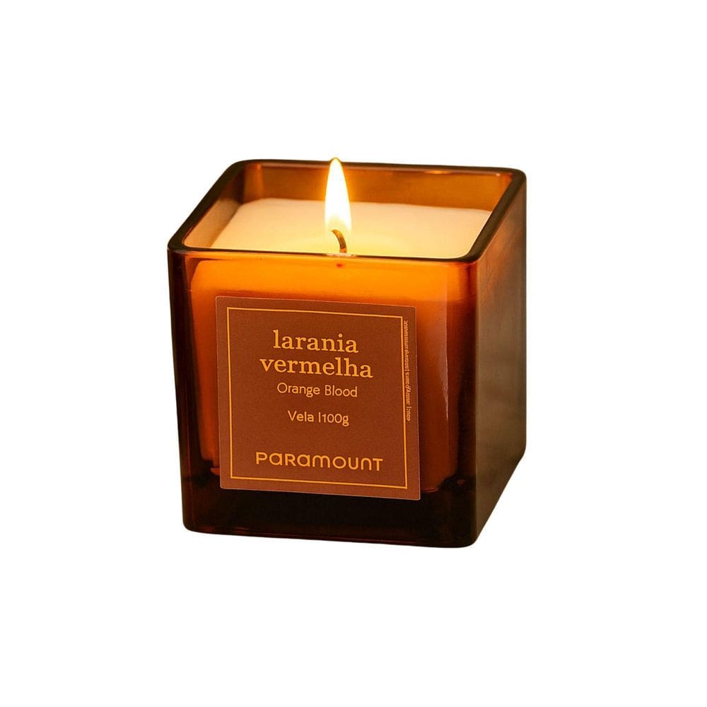 Vela Aromática Laranja Vermelha 100G Paramount
