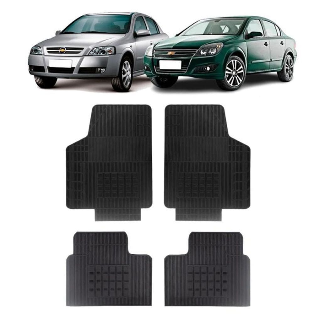 Tapete Borracha Gm Vectra Astra 4 Peças