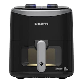 Fritadeira Sem Óleo 4,2L Cadence Com Visor Delicook Fryer Show 220V