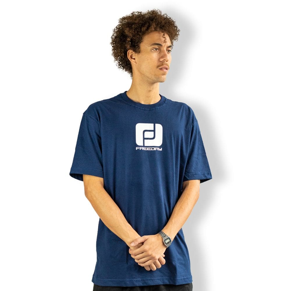 Camiseta Freeday Big Logo Marinho