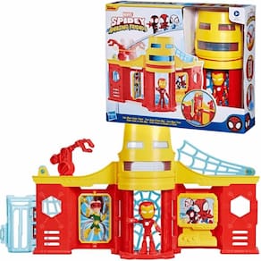 Brinquedo Playset Torre Stark Homem de Ferro Marvel Spidey