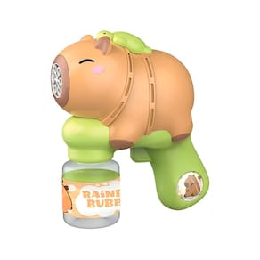 Pistola Lança Bolhas Capivara Brinquedo Infantil Diversão ao