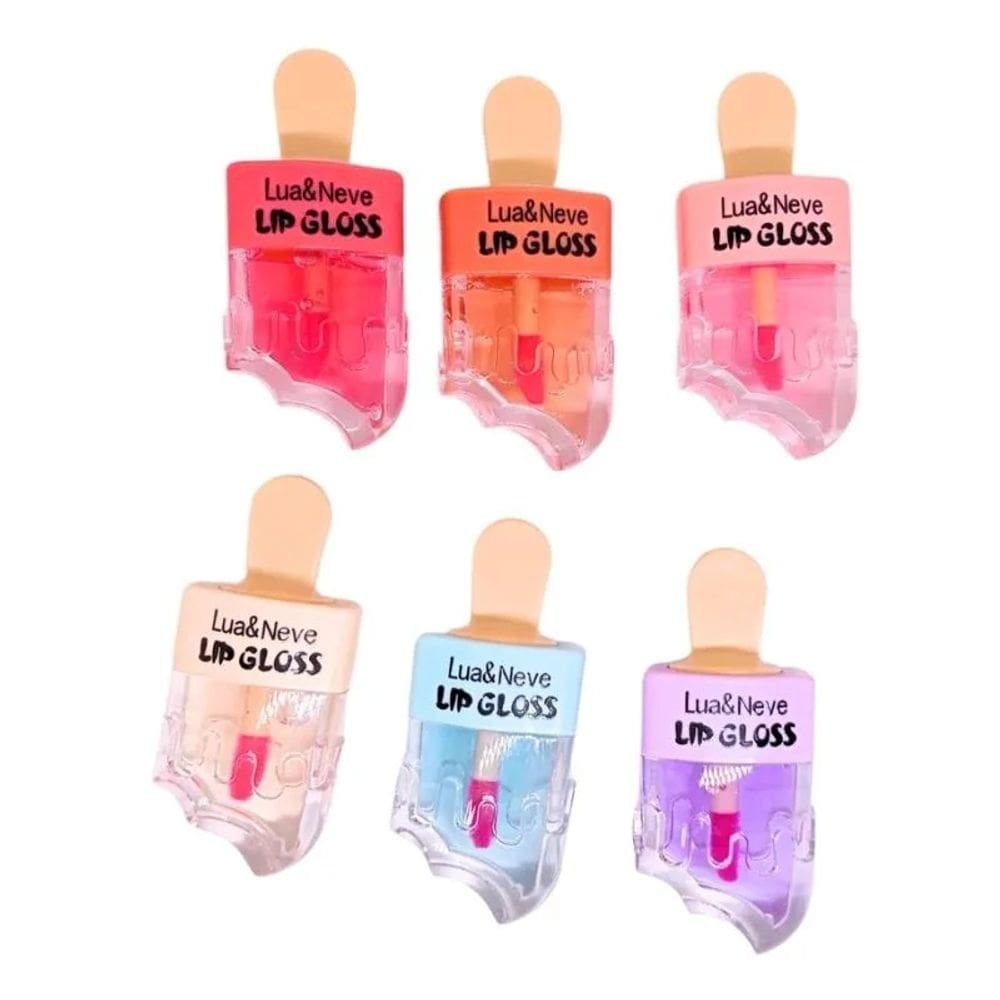 Lip Gloss Picolé - Lua e Neve