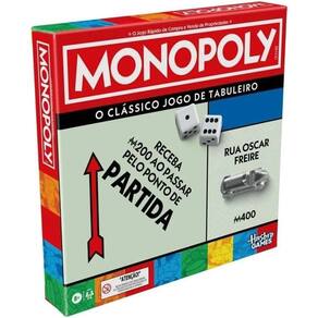 Jogo Monopoly Clássico Refresh - G0009 - Hasbro