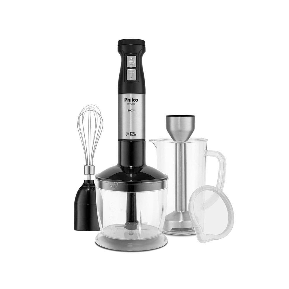 Mixer Philco PMX2000 3 em 1 800W Preto / Inox