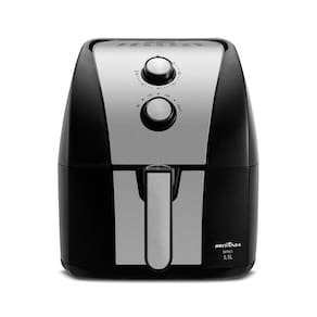 Fritadeira Elétrica Britânia Air Fryer 5,5L BFR51 Preta / Inox