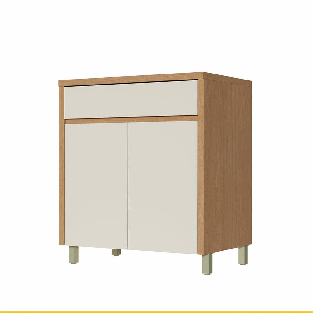 Balcao Condessa 2 Portas 1 Gaveta 80cm 100 MDF CRV-CRG Nesher
