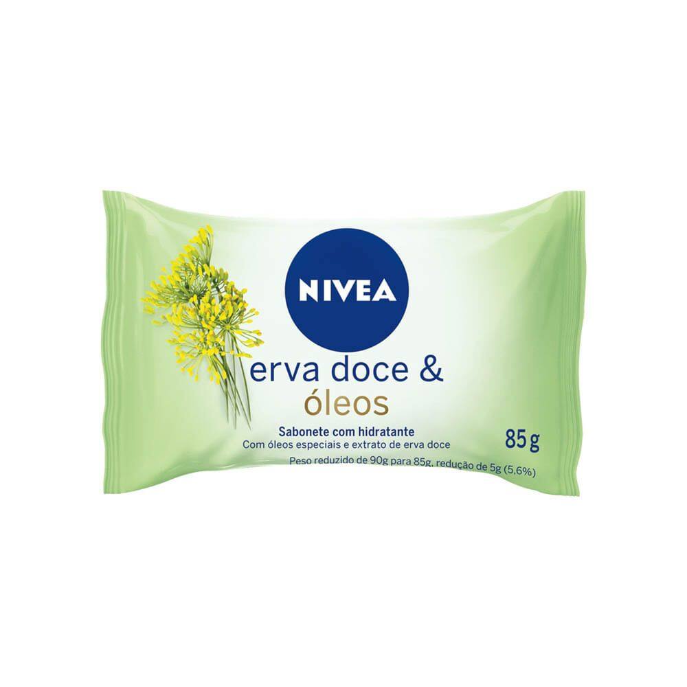 Sabonete em Barra Nivea Erva Doce e Óleos 85g