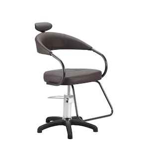 Cadeira de Cabelereiro e Salão de Beleza Hidráulico Dompel Futura Smart Preto