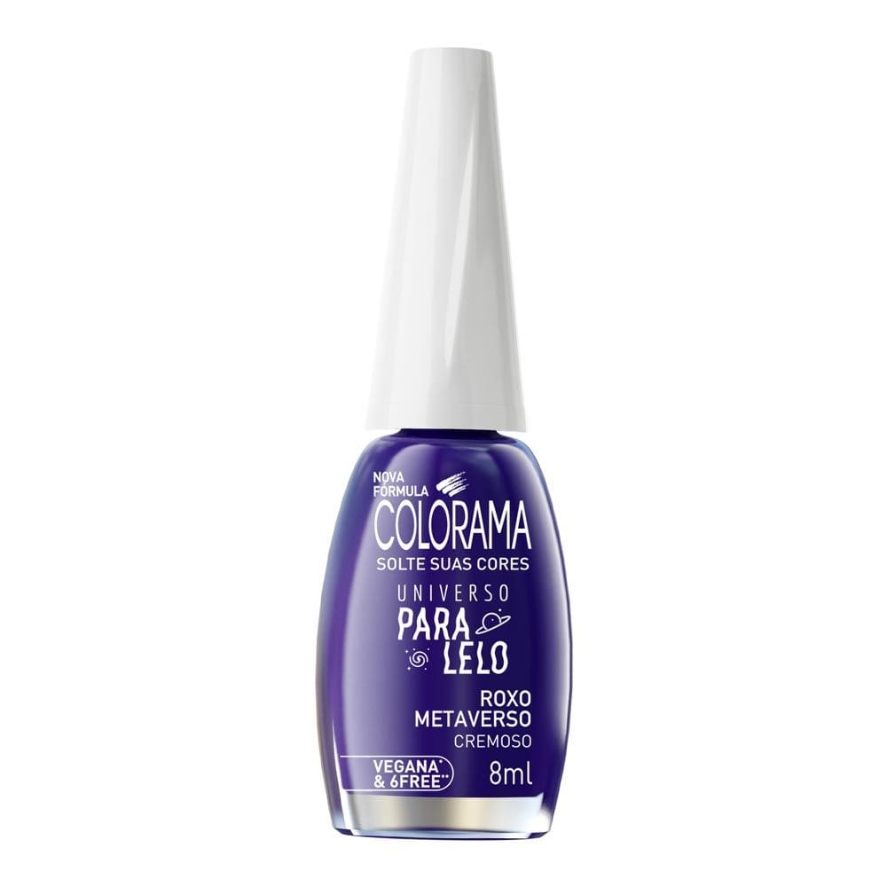 Esmalte Colorama Roxo Metaverso Cremoso 8ml