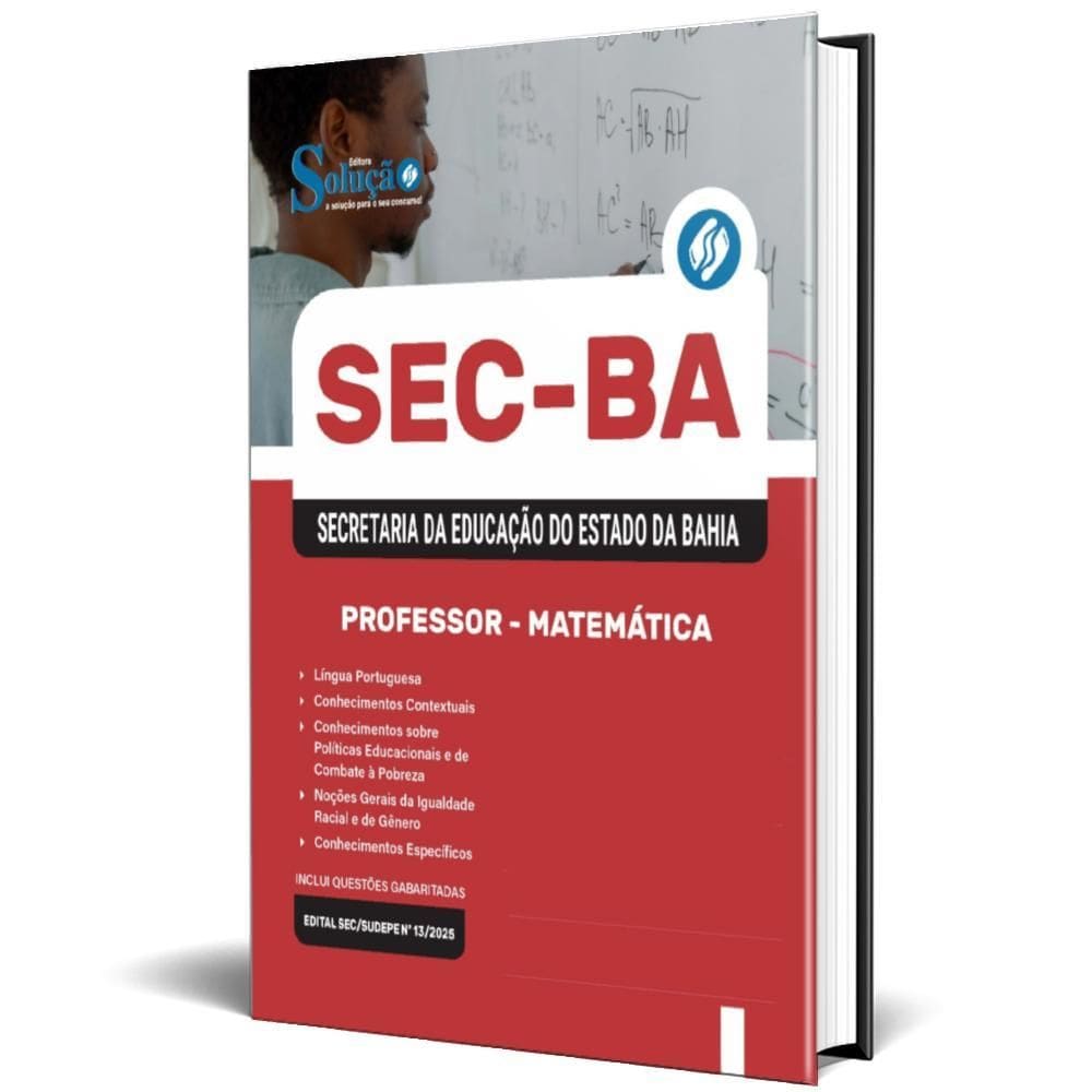 Apostila Sec Ba 2025 Professor Matemática