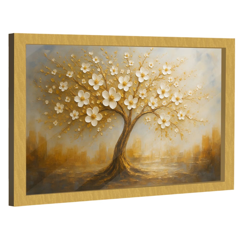 Quadro Decorativo Árvore Abstrata da Vida