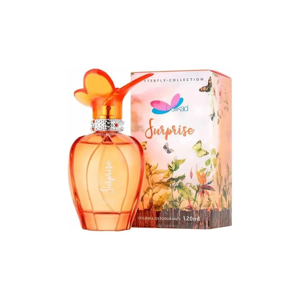 Deo Colônia Butterfly Collection Surprise Feminino 120ml