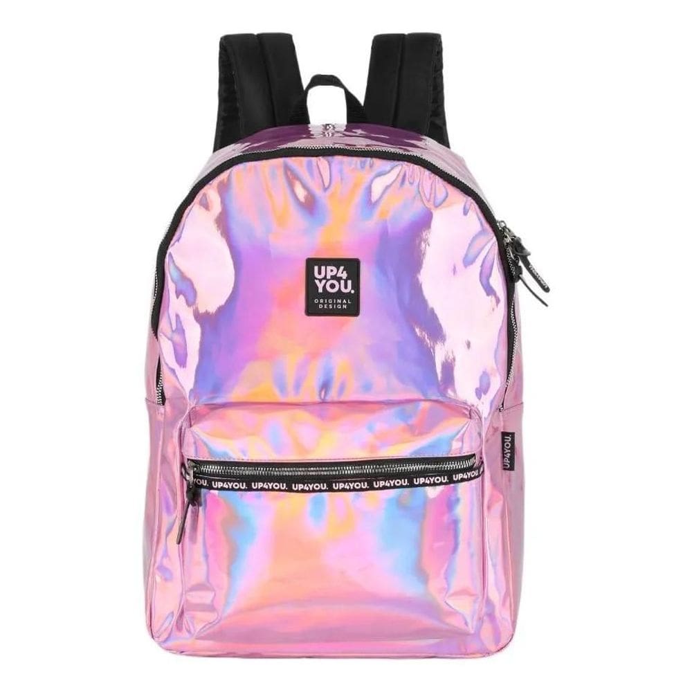 Mochila Costas Up4you Holográfica Pink