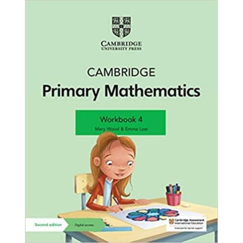 Cambridge Primary Mathematics 4 - Workbook With Digital Access (1 Year) - Second Edition