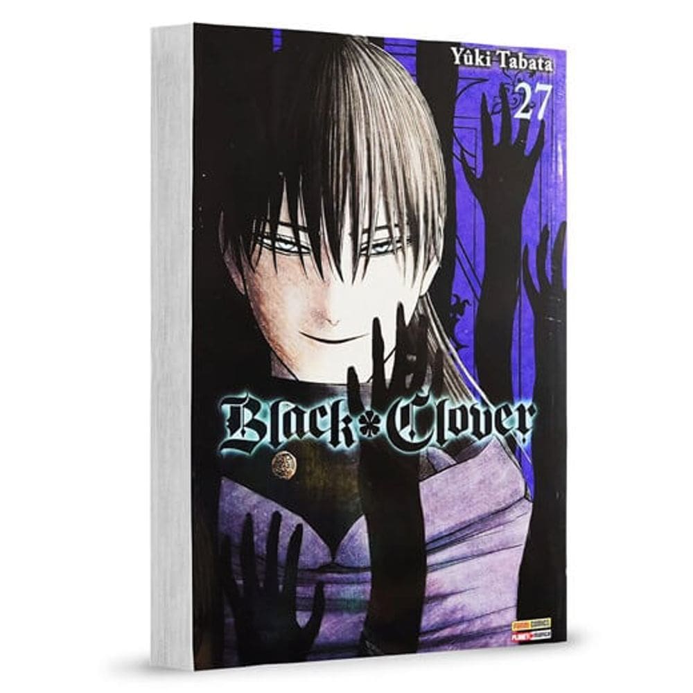 DPL - Black Clover - 27 - detalhe na capa