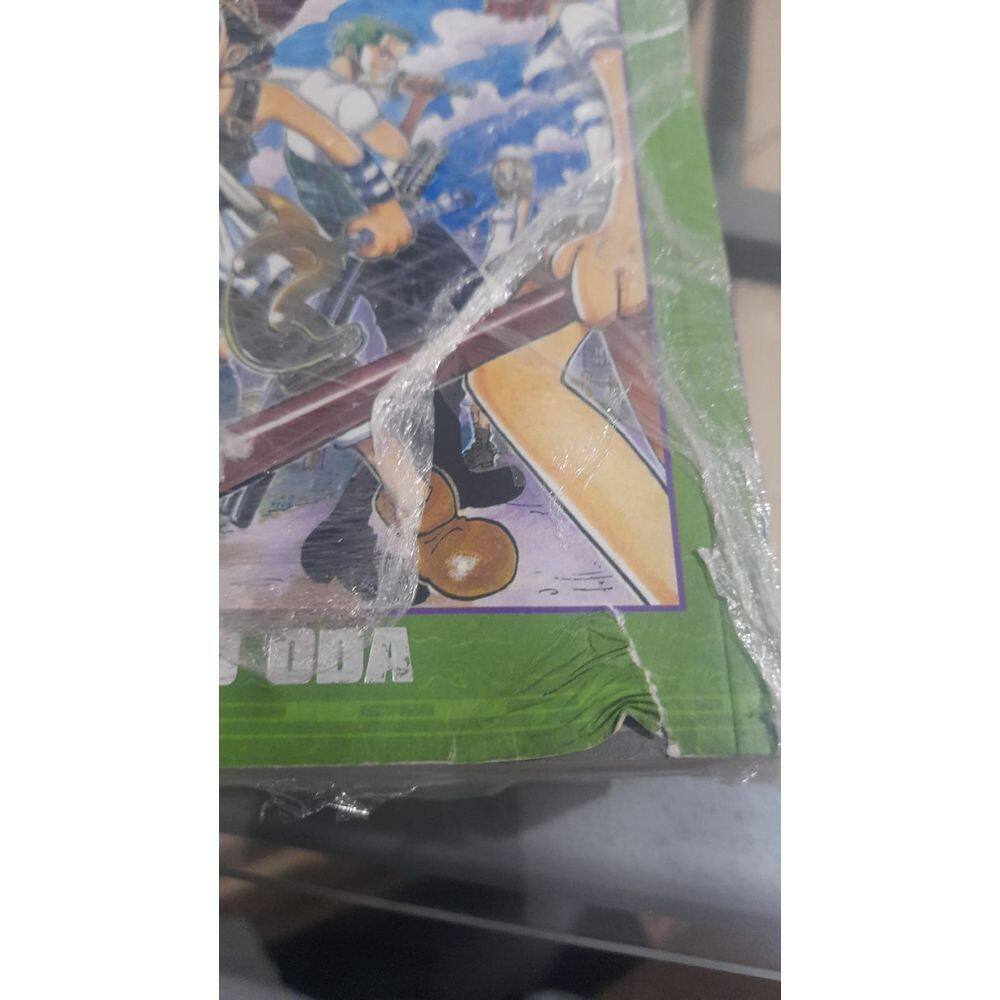 DPL - One Piece 3 em 1 - Vol. 02 - pequeno rasgado na capa