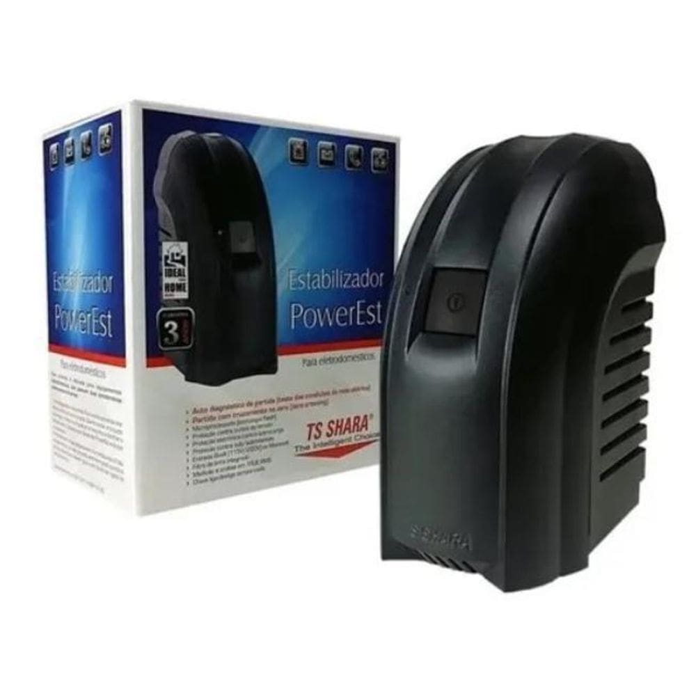 Estabilizador Bivolt 300Va Ts Shara
