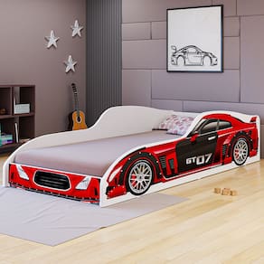 Cama Solteiro Carro GT MDF Reforçado Moderna