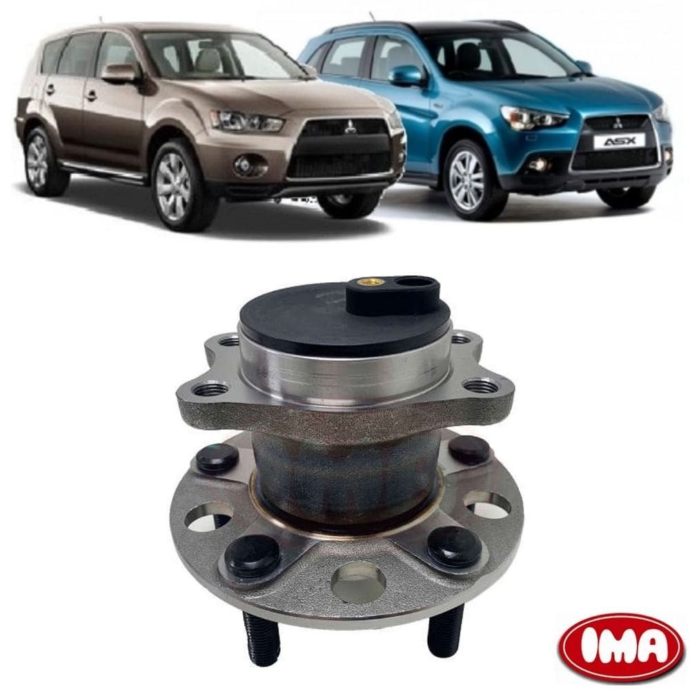 Cubo De Roda Tras C/Rolamento 5 Furos - Asx 2011 A 2015 / Compass 2011 A 2015 - Al-244
