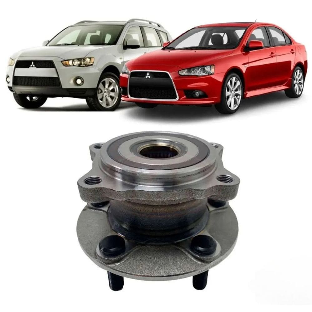Cubo De Roda Traseiro C/Rolamento - Lancer 2007 A 2016 / Outlander 2007 A 2012 - Al-301