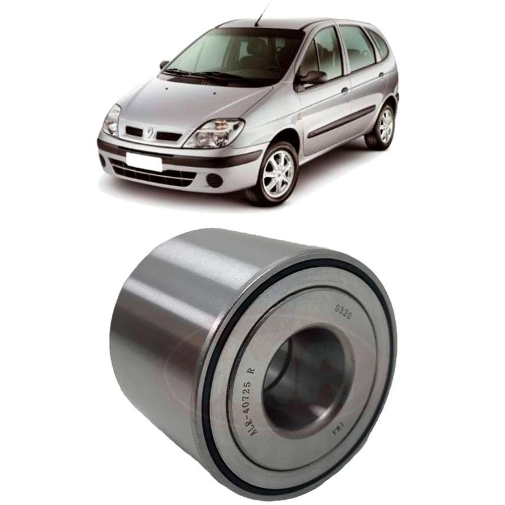 Rolamento Roda Traseira Roletado - Scenic 1998 A 2006 - Alr-40725 R