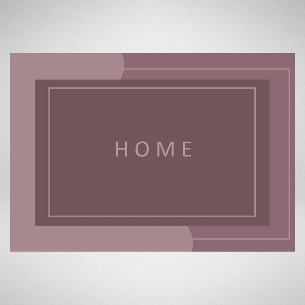 Tapete Capacho Decorativo Para Porta Cozinha 65x45 Home