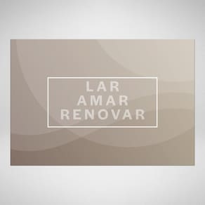 Tapete Porta Entrada Decorativo Antiderrapante 65X45 Renovar