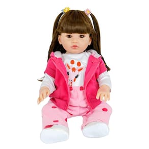 Boneca Bebe Reborn Laura Baby Amélia 48cm 100% Vinil