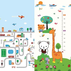 Tapete Atividades Dupla Face XPE Pista Carrinho 150x200x1cm