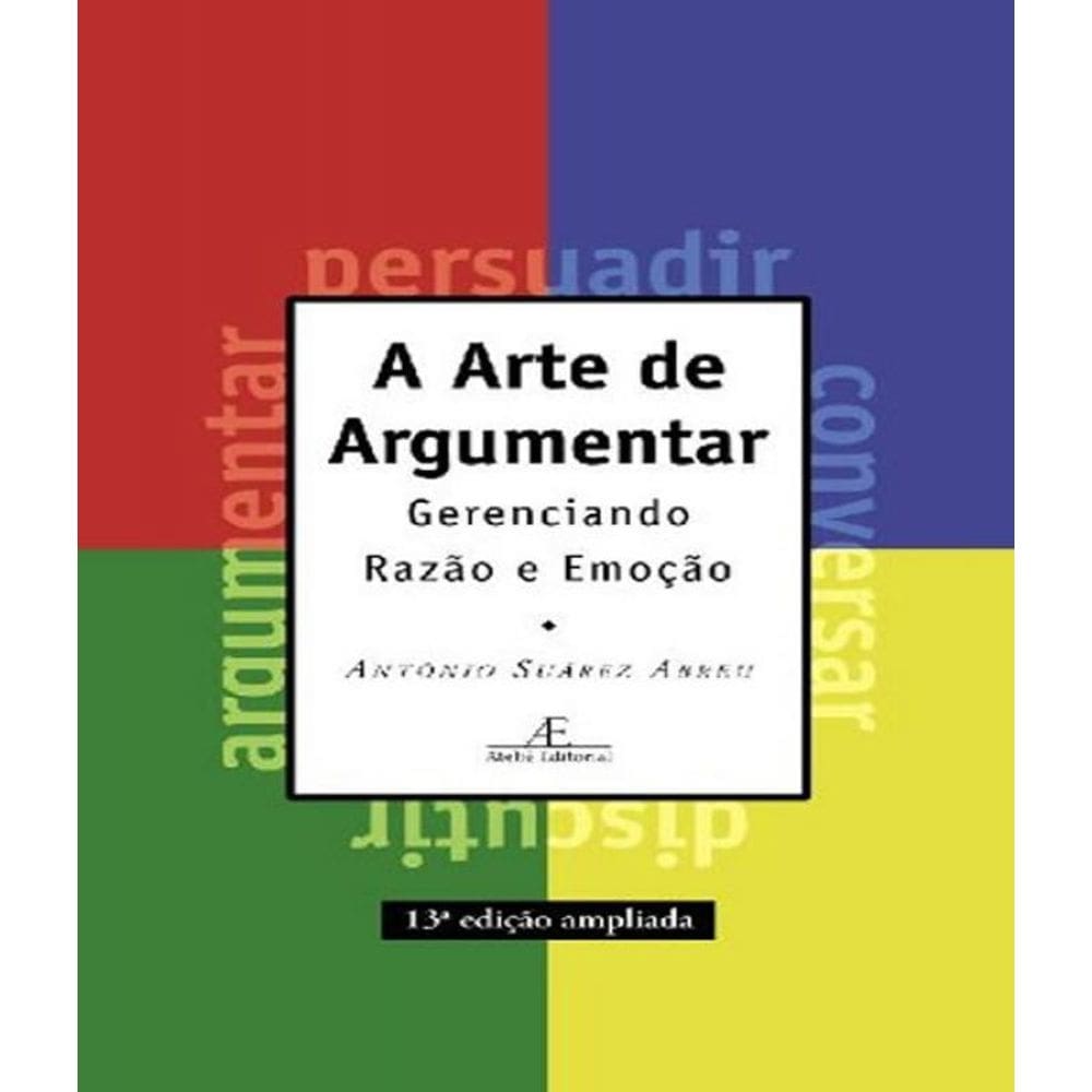 Livro A Arte De Argumentar
