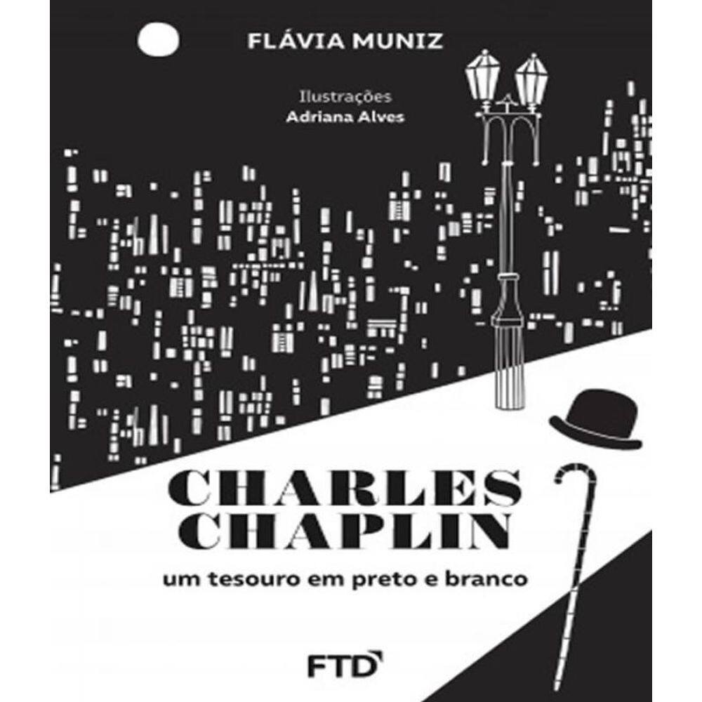 Livro Charles Chaplin - Um Tesouro Em Preto E Branco