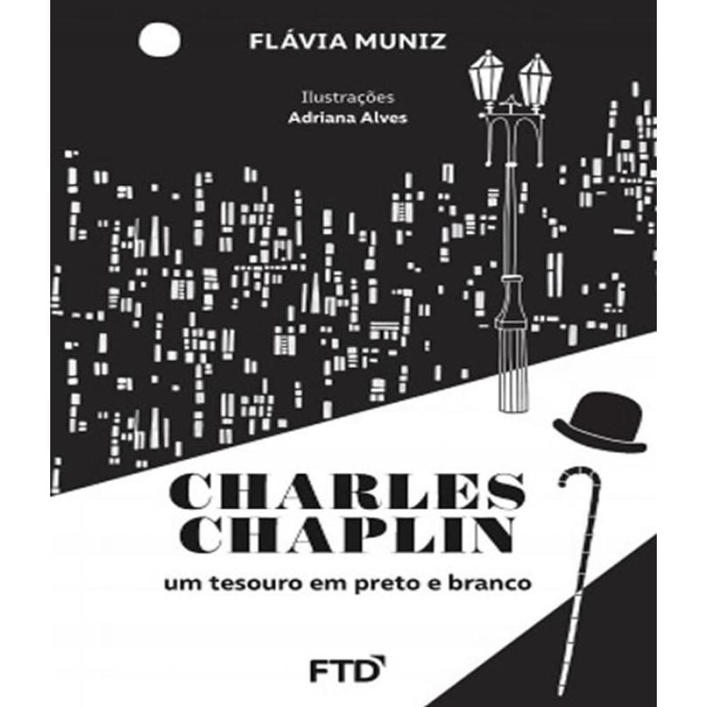 Livro Charles Chaplin - Um Tesouro Em Preto E Branco