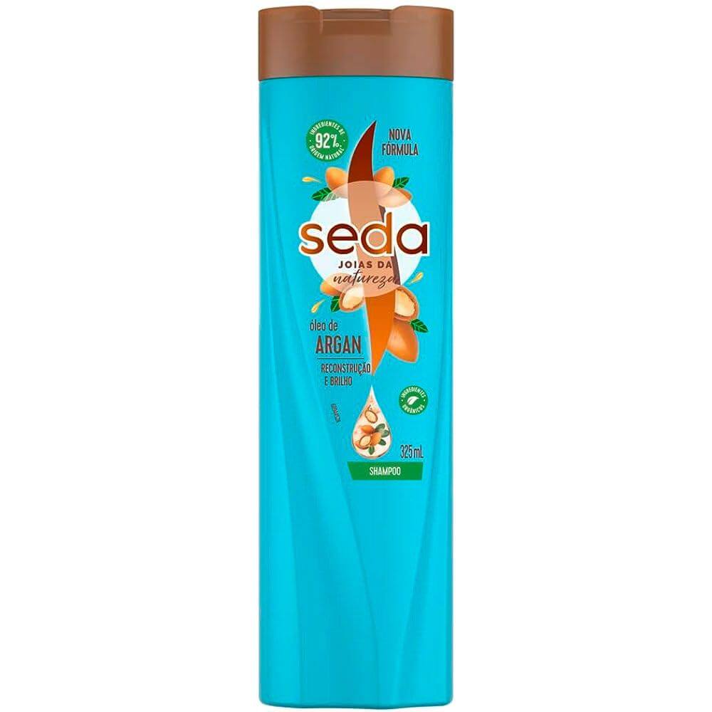 Shampoo Seda Joias da Natureza Óleo de Argan 325ml
