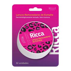 Lenco Removedor de Esmalte Ricca 32 Unidades