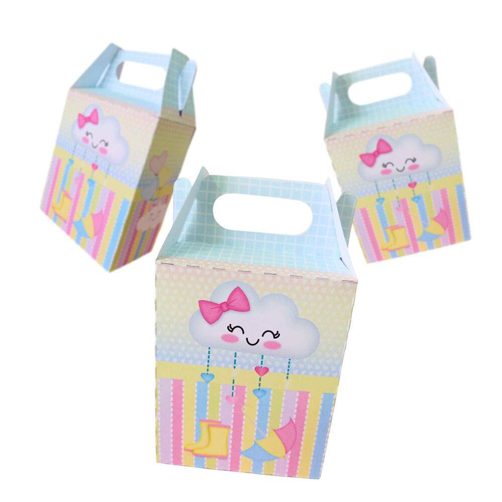 Kit 50 Lembrancinhas Chuva de Amor Chá de bebê Maternidade