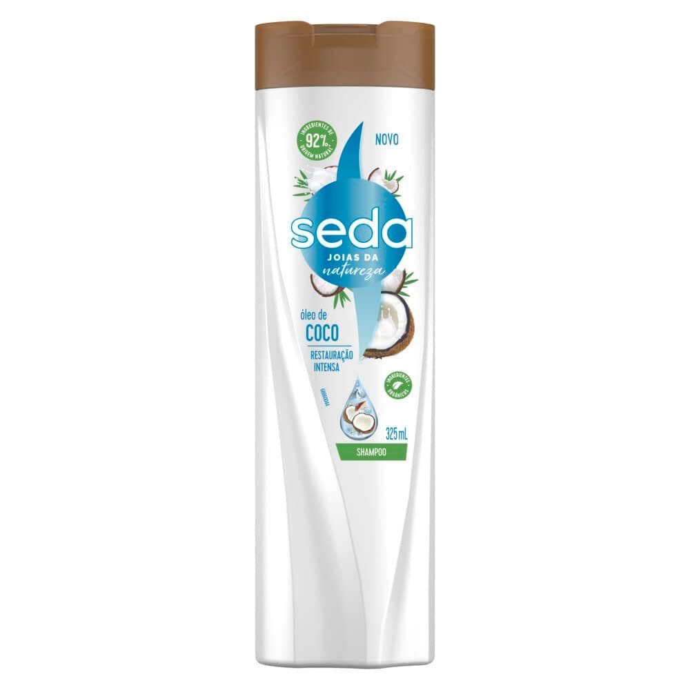 Shampoo Seda Recarga Natural Bomba Coco 325ml