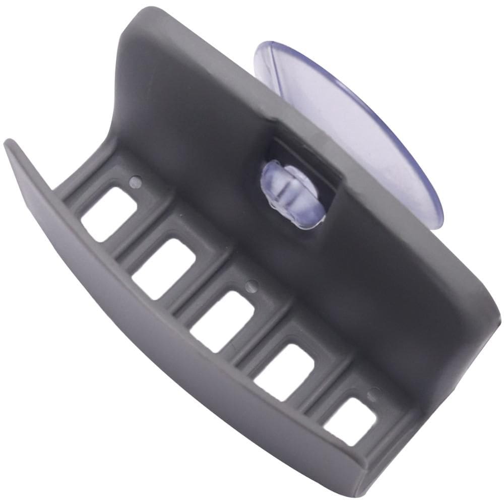 Suporte para Esponja de Pia com Ventosa Cinza Porta Bucha Ci