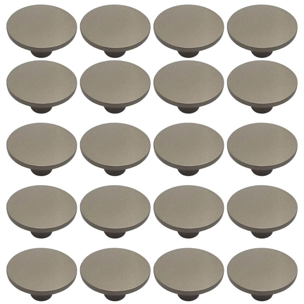 Kit 20 Puxadores Para Móvel Ponto 3,5cm Bronze Armários Gavetas 206 Naico