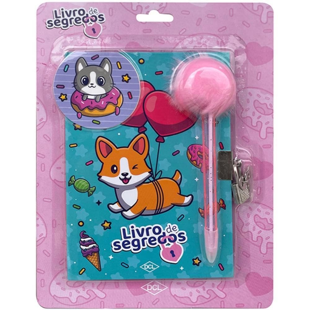Diário Pets Livro De Segredos - Dcl