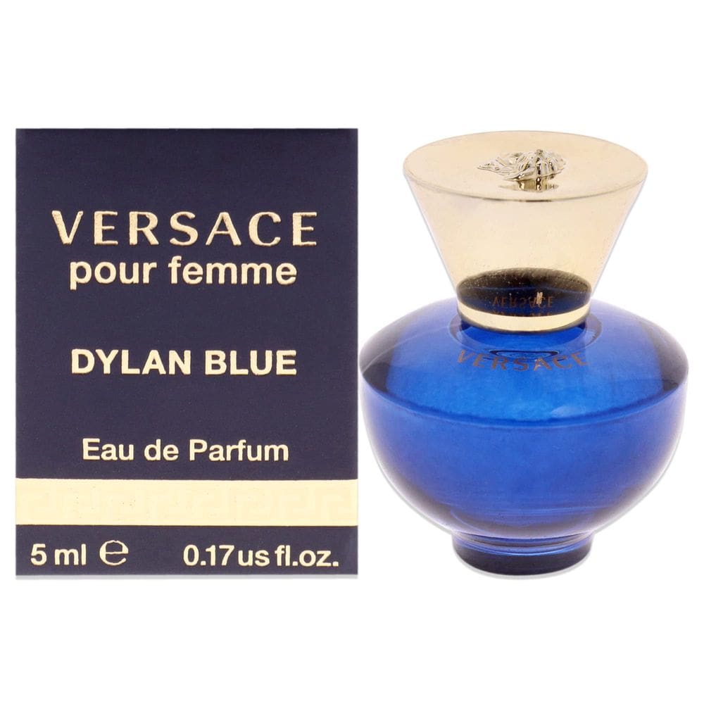 Perfume Versace Dylan Blue Eau de Parfum 5mL para mulheres