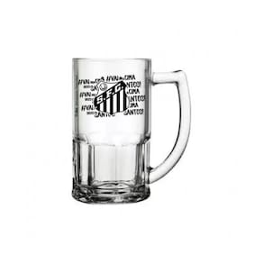 Caneca de Cerveja Vidro Bristol Santos 340ml - Allmix